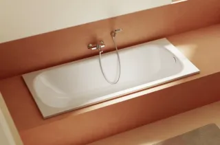 Стальная ванна Bette BetteForm 2941-000ADPLUS 150x70 см белый